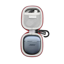 Load image into Gallery viewer, RLSOCO Carrying Case for Bose QuietComfort Ultra (2nd Gen)/QuietComfort Earbuds II/QuietComfort Ultra Wireless Noise Cancelling Earbuds - Black (Case Only), QuietcomfortIICaseBlack_1
