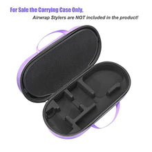 Load image into Gallery viewer, RLSOCO Travel Case for Dyson Airwrap Complete Long/Complete Styler HS08 HS05 HS01,NOT for Dyson Airwrap i.d. - Fits 4pcs Long Barrels or Short Barrels - Violet (Case Only,Hair Styler is not Included), AirwrapCaseViolet_8245
