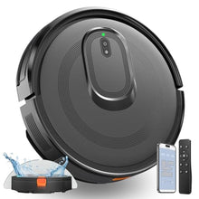 Load image into Gallery viewer, Robot Vacuum and Mop Combo, 2 in 1 Mopping Robot Vacuum Cleaner, 4200Pa Powerful Suction, Multi-Surface Cleaning, Obstacle Avoidance, Self-Charging, Easy to use, App &amp; Voice Control, Works with Alexa_1
