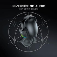 Load image into Gallery viewer, ROCCAT Syn Pro Air - Wireless 3D Audio Surround Sound Lightweight PC Gaming Headset with AIMO RGB Lighting and All-day Battery Life - Black_5815
