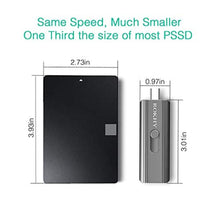 Load image into Gallery viewer, ROKHY 500GB Extreme Portable Mini External SSD USB Type C 2 in 1 Solid State Flash Drive Up to 550MB/s NAND Flash for Android Smartphone Computer, MacBook, Chromebook Pixel - 500GB_380
