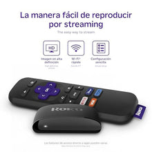 Load image into Gallery viewer, Roku Express Dispositivo de Streaming HD para TV (Spanish Edition), Black_7302

