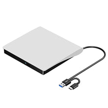 Load image into Gallery viewer, ROOFULL External CD DVD Drive for Mac Laptop USB 3.0 &amp; USB-C_2572
