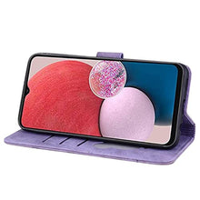 Load image into Gallery viewer, Rosbtib Flip Case for Samsung Galaxy S25 / Galaxy S24, Premium PU Leather Wallet Folio Cover with Card Holder Kickstand Compatible with Galaxy S25 / S24 - Purple_2229
