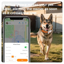 Load image into Gallery viewer, ROTX Dog GPS Tracker Real-time Tracker Alerts Virtual Fence Location for Pet Over 11.06lbs Dog Cat Collar Attachment of Random Color Subscription Required Waterproof IP67 Health &amp; Wellness White_792
