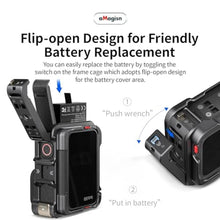 Load image into Gallery viewer, Rszfnjxry Ace Pro Aluminum Metal Frame Cage Case Bag with Silicone Lens Cap Screen Protector Compatible with Insta360 Ace Pro Camera Accessories Kit_6208
