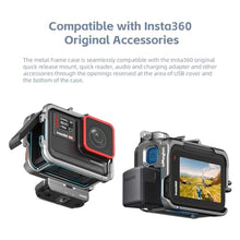 Load image into Gallery viewer, Rszfnjxry Aluminum Metal Frame Cage Case with Silicone Lens Cap and Screen Protector for Insta360 ACE PRO Camera Accessories Kit_6237
