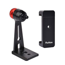 Load image into Gallery viewer, Ruittos Phone Holder for Tripod, Metal Cellphone Tripod Adapter 360 Degree Rotation Vertical Video Smartphone Bracket Clip Compatible with iPhone X XS XR 8 Samsung Galaxy S10 S9+ Huawei (Black C18), BlackC_132
