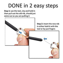Load image into Gallery viewer, S Pen Pro Nibs Tips Replacement for Samsung Galaxy S Pen Pro Nibs Replacement, Silver_1117
