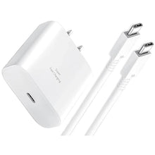 Load image into Gallery viewer, S25 S24 S23 A16 A15 A55 45W Samsung Charger Super Fast Charging Type C Charger USB C Samsung Fast Charger for Galaxy S25+/S25 Ultra/S24+/S24 Ultra/S23+/S23 Ultra/S22+,Z Fold,Z Flip,with 6FT C Cable, white_1
