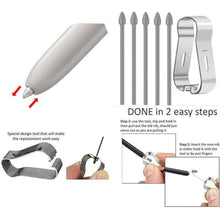 Load image into Gallery viewer, S25 Ultra Pen Replacement for Samsung Galaxy S25 Ultra Stylus Pen 5G All Versions EJ-PS938BBEGUJ.Touch Stylus Pen with 5xTips/Nibs (White/Blue)_15

