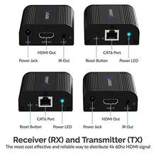 Load image into Gallery viewer, SABRENT 4K HDMI Extender Over CAT6 (60 Meters / 200 feet) (DA-4KEX)_413
