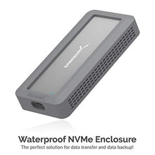 Load image into Gallery viewer, SABRENT USB 3.2 Rugged Waterproof Enclosure [IP67] for M.2 NVMe SSDs (EC-WPNE), Grey_6430
