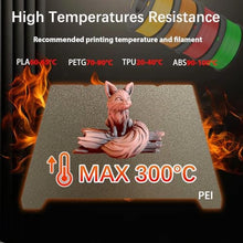 Load image into Gallery viewer, Sahvaim K1 PEI Build Plate 235x235mm, Double Sided Texture PEI Sheet Flexible Heated Bed, 3D Printer Bed Platform for Creality K1/K1C/Ender 5 S1/Ender 3 S1 Pro/Ender 3 S1/Ender V3 KE/Ender3 V3 SE., KEnderSeriesPEIPlate_1356
