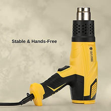 Load image into Gallery viewer, SainSmart Heat Gun, 1800W, Variable Temperature Control 120 F-1202 F, Fast Heat Hot Air Gun Soldering, with 4 Nozzles for Crafts, Epoxy Resin, Shrinking tubes, Stripping Paint, and Shrink Wrapping_7902
