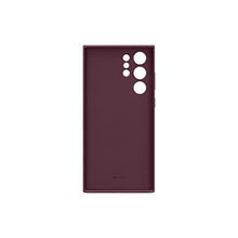 Load image into Gallery viewer, Samsung Electronics Silicone Protective Soft, Sleek Protection, Slim Design, Matte Finish, US Version, Burgundy Cover For Galaxy S22 Ultra (EF-PS908TEEGUS), red_2125
