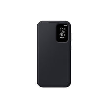 Load image into Gallery viewer, Samsung Galaxy S23 FE S-View Wallet Phone Case, Protective Cover with Card Holder Slot, Finger Tap Display Window, US Version, EF-ZS711CBEGUS, Black_1
