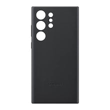 Load image into Gallery viewer, Samsung Galaxy S23 Ultra Leather Phone Case, Premium Protective Cover w/Front and Back Protection, Soft Grip, US Version, EF-VS918LBEGUS, Black_916

