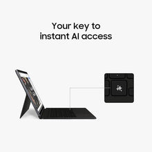 Load image into Gallery viewer, SAMSUNG Galaxy Tab S10+ Book Cover Keyboard AI Key, Detachable Platform, PC-Like Experience, Adjustable Viewing Angles, Wireless Keyboard Sharing, US Version, Black_2100
