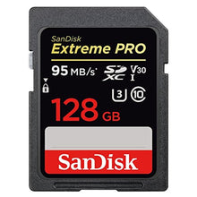 Load image into Gallery viewer, SanDisk 128GB Extreme PRO SDXC UHS-I Card (SDSDXXG-128G-GN4IN), Black_1
