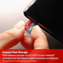 Load image into Gallery viewer, SANDISK 128GB Ultra microSD UHS-I Card - Up to 195MB/s Read Speed, Full HD Video, V10, U1, C10, A5 - SDSQUJQ-128G-GZ6MA, Multicolor_627
