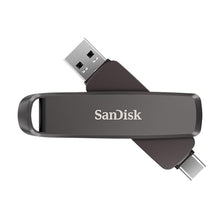 Load image into Gallery viewer, SANDISK 1TB Extreme PRO Dual Drive - Up to 1,000MB/s, USB Type-C, and USB Type-A, High-Performance Flash Drive - SDDDE1-1T00-G46, gray_1
