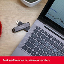 Load image into Gallery viewer, SANDISK 1TB Extreme PRO Dual Drive - Up to 1,000MB/s, USB Type-C, and USB Type-A, High-Performance Flash Drive - SDDDE1-1T00-G46, gray_35
