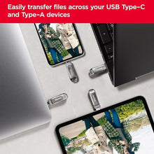 Load image into Gallery viewer, SANDISK 1TB Ultra Dual Drive Luxe USB Type-C - Up to 400MB/s - SDDDC4-1T00-GAM46, Silver_1164
