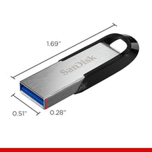 Load image into Gallery viewer, SANDISK 1TB Ultra Flair, USB-A Flash Drive, Up to 150MB/s Read Speeds, Black_139
