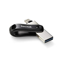 Load image into Gallery viewer, SANDISK 256GB iXpand Flash Drive Go, Lightning &amp; USB-C Connectors, Black_300
