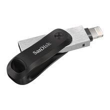 Load image into Gallery viewer, SANDISK 256GB iXpand Flash Drive Go, Lightning &amp; USB-C Connectors, Black_301
