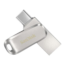 Load image into Gallery viewer, SANDISK 256GB Ultra Dual Drive Luxe USB Type-C - Up to 400MB/s - SDDDC4-256G-GAM46, Silver_1
