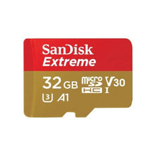 Load image into Gallery viewer, SANDISK 32GB Extreme for Mobile Gaming microSD UHS-I Card - C10, U3, V30, 4K, A1, Micro SD - SDSQXAF-032G-GN6GN, Red_947
