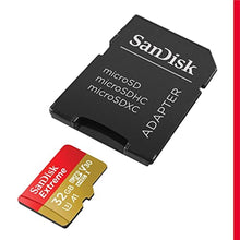Load image into Gallery viewer, SANDISK 32GB Extreme microSDHC UHS-I Memory Card with Adapter - Up to 100MB/s, C10, U3, V30, 4K, A1, Micro SD - SDSQXAF-032G-GN6MA, RedGold_928
