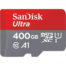Load image into Gallery viewer, SanDisk 400GB Ultra microSDXC UHS-I Memory Card with Adapter - 120MB/s, C10, U1, Full HD, A1, Micro SD Card - SDSQUA4-400G-GN6MA_1
