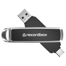 Load image into Gallery viewer, SANDISK 512GB DJ Flash Drive - Up to 1,000 MB/s Read Speed and 900 MB/s Write Speed, High-Performance, Dual Connector USB Type-C and USB Type-A Flash Drive - SDDDE1-512G-GR46, Black_1
