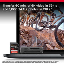 Load image into Gallery viewer, SANDISK 512GB Extreme PRO SDXC UHS-II Memory Card - C10, U3, V60, 6K, 4K UHD, SD Card - SDSDXEP-512G-GN4IN, Black_1069
