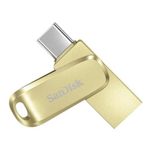 Load image into Gallery viewer, SANDISK 512GB Ultra Dual Drive Luxe USB Type-C - Up to 400MB/s - SDDDC4-512G-G46GD, Gold_1
