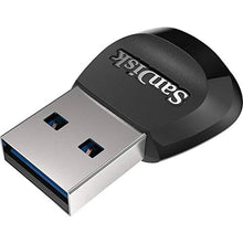 Load image into Gallery viewer, SANDISK MobileMate USB 3.0 microSD Card Reader - SDDR-B531-GN6NN, Black_2856
