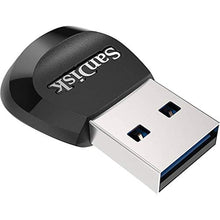 Load image into Gallery viewer, SANDISK MobileMate USB 3.0 microSD Card Reader - SDDR-B531-GN6NN, Black_2857
