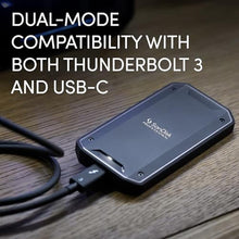 Load image into Gallery viewer, SANDISK Professional 4TB PRO-G40 SSD - Up to 3000MB/s, Thunderbolt 3 (40Gbps), USB-C (10Gbps), IP68 dust/Water Resistance, External Solid State Drive - SDPS31H-004T-GBCND, InformationNotAvailable_4102
