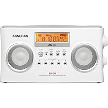 Load image into Gallery viewer, Sangean PR-D5 Portable Radio with Digital Tuning and RDS (White)_2910
