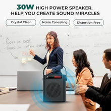 Load image into Gallery viewer, SANMIC 30W Wireless Voice Amplifier with Headset Microphone, black_154
