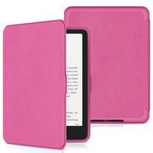 Load image into Gallery viewer, Sanyetral Premium PU Protective Case with Auto Wake/Sleep Function -Raspberry, BFLraspberry_1
