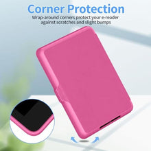 Load image into Gallery viewer, Sanyetral Premium PU Protective Case with Auto Wake/Sleep Function -Raspberry, BFLraspberry_1016
