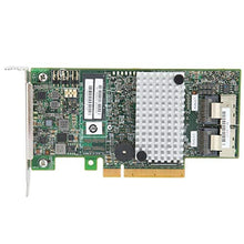 Load image into Gallery viewer, SAS Controller Card,ASHATA 8-Port SATA+SAS Ports Expansion Card, 9267-8i 2208 6Gb/s 512MB PCI-E 2.0 8Port SATA/SAS RAID0/1/10 Controller Card Low Baffle, default_1
