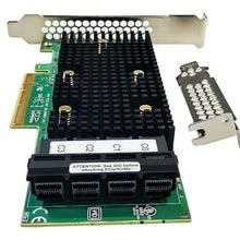 Load image into Gallery viewer, SAS HBA Card Compatible with LSI 9400-16i IT Mode PCIe SATA Expansion Card_615
