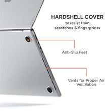 Load image into Gallery viewer, Satechi Eco Hardshell Case Compatible with MacBook Pro 14 inch, Slim &amp; Lightweight, Hub-Friendly Design, Clear_8782
