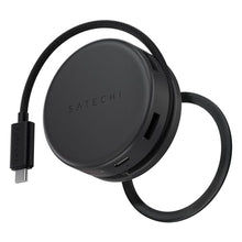 Load image into Gallery viewer, Satechi OntheGo 7-in-1 USB-C Hub, 4K/60Hz HDMI, 100W PD, Space Black, SpaceBlack_1
