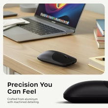 Load image into Gallery viewer, Satechi Slim EX Wireless Mouse, Bluetooth &amp; 2.4 GHz, Space Black, SpaceBlack_900

